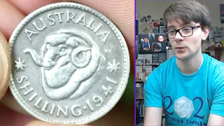 Silver Sheep Shilling!!! World Coin Hunt #151