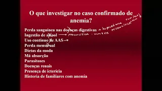 Aula 4   Introdução as Anemias 2