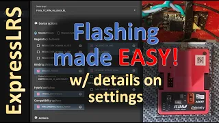 ExpressLRS: Setting Review | How to Flash w/ the Configurator
