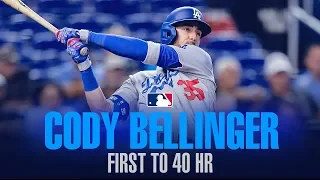 Bellinger launches his MLB-leading 40th homer