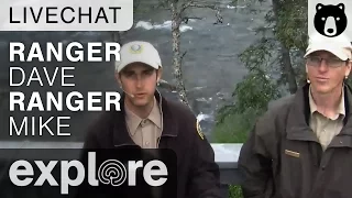 Rangers Dave and Mike Discuss Bear Dominance - Katmai National Park - Live Chat