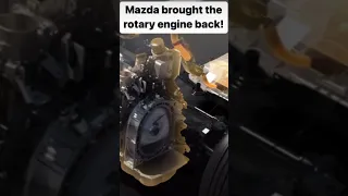 Mazda brought the Rotary engine back #mazda  #rotary #car #engine #subscribe #like #shorts #share