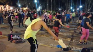 LA CUESTA DE SAMA. Cueca con baile fitnes con MARCO LATINO EN ACCIÓN