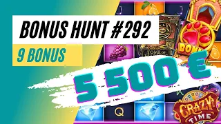 BONUS HUNT #292 : 5 500€ et 9 bonus (BEx81)