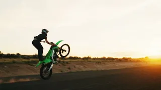 Sunset dirt bike ride in hotchkiss🌵