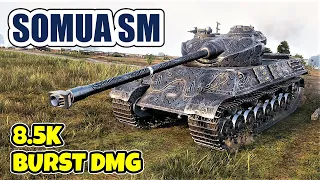 WoT Somua SM Gameplay ♦ 8 Kills 8.5k Dmg ♦ Heavy Tank Review