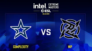 Complexity vs NiP | Map 1 Vertigo | Group B - IEM Dallas 2022