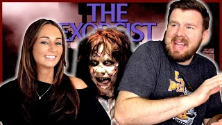 My husband watches The Exorcist (1973) for the FIRST time || Movie Reaction