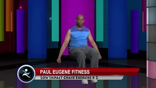 Low Impact Seated Chair Aerobics Workout Exercise - 100% Seated! | Sit and Get Fit