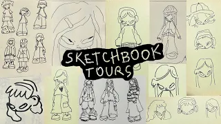 mis dibujos ☆ sketchbook tour