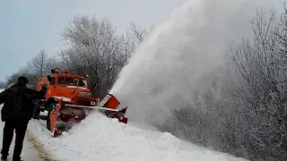 Зил 157 Уборка снега