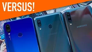 VERSUS! Samsung A50 VS Samsung A30 VS Xiaomi Redmi Note 7