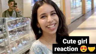 vlog 253 ll cute girl reaction 😍🤝 ll @Its_here_harshu495