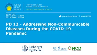 PD 12 - Addressing Non-Communicable Diseases During the COVID-19 Pandemic