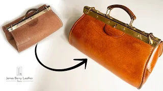 Restoring 25 year old doctor's bag - LEATHER RESTORATION