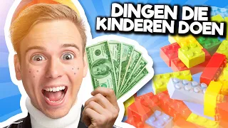 10 DINGEN DIE ALLEEN KINDEREN MOGEN DOEN!