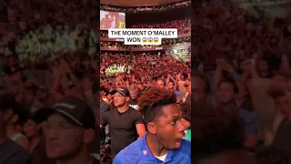 The crowd’s reaction to Suga’s win 🔥 #UFC292