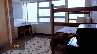 Residence Hall Dorm Tours: Suite