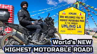 FINALLY CONQUERED UMLING LA! World's NEW HIGHEST Motorable Road