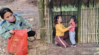 Single mothers: building bamboo walls & Get help from a mysterious person _ build a new life