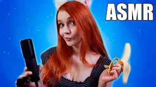 АСМР 🎧 Шепот, Таппинг, Звуки еды🍌 и Мурчание котика🐈 / ASMR Triggers to help you sleep ♥