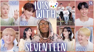 IU's Palette Ep. 12 with SEVENTEEN | Sunday Funday 💜 | REACTION
