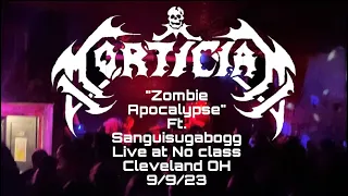 Mortician “Zombie Apocalypse” Ft. Sanguisugabogg Live at No Class, Cleveland OH, 9/9/23