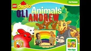 ЛЕГО Дупло игра-мульт для маленьких| Lego duplo Animals Best app iPad app iPhone! Free Game 0+