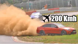 NÜRBURGRING 2023 BMW FAIL & WIN COMPILATION - EPIC NEAR CRASH & WIN Nordschleife M2 M3 M4