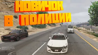 Я ВСТУПИЛ В РЯДЫ ПОЛИЦИИ НА GTA 5 RP VINEWOOD