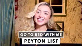 Peyton List’s CBD-Infused Nighttime Skincare Routine | Go To Bed With Me | Harper’s BAZAAR