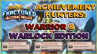 How to Do Hearthstone Alterac Valley Achievements: Warrior and Warlock Edition