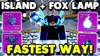 FASTEST WAY To Get FOX LAMP + ALL NEW ITEMS + NEW ISLAND In BLOX FRUITS!