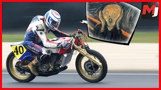 Ride an old bike on track, is it really dangerous ? Moto Journal