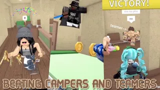 MM2 Beating Campers And Teamers Tiktok Compilation