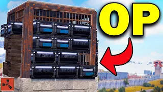 I Lived In A Rust Base With Unlimited Storage on Official Rust...