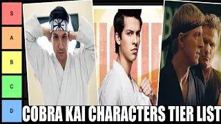 Cobra Kai Characters Tier List