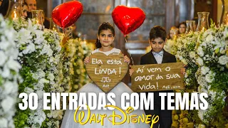 30 Entradas de Pajens e Daminhas com Músicas da Disney para Casamento