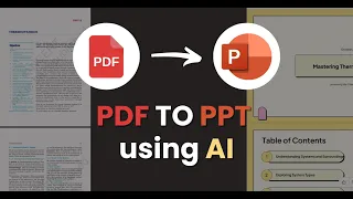 Convert your PDF to a PowerPoint using AI in 2 minutes