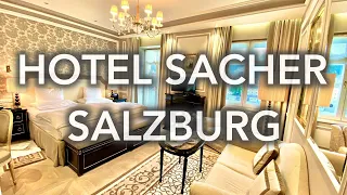 Hotel Sacher Salzburg - full video tour of one of Salzburg's most exclusive five star hotels