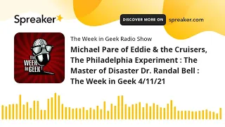 Michael Pare of Eddie & the Cruisers, The Philadelphia Experiment : The Master of Disaster Dr. Randa