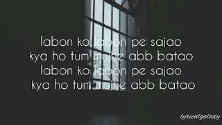 Labon Ko (lyrics): KK