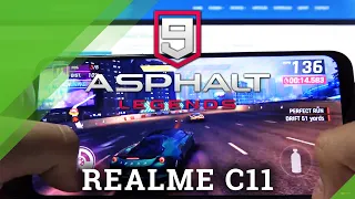 Asphalt 9 on REALME C11 – Gameplay