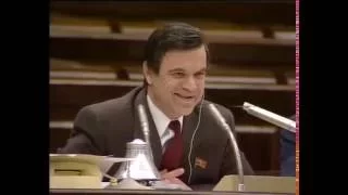 Congress of People's Deputies Ruslan Khasbulatov 1992 Съезд народных депутатов Руслан Хасбулатов