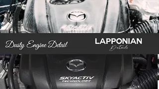 Satisfying - Dusty Engine Bay Detail - Mazda CX-3 - Natural sounds