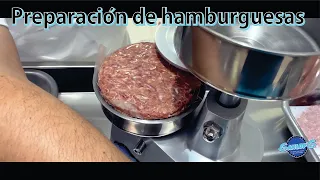 Proceso para elaboración de hamburguesas