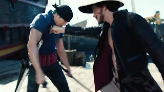 ONE PIECE Episode 5 'Zoro vs Mihawk Fight Scene' - #onepiece  #onepieceliveaction