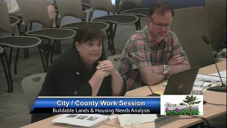 McMinnville City / County Work Session 8/21/19 (2 of 2)