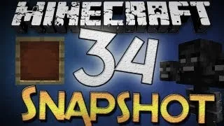 Minecraft: Snapshot 12w34a - Wither Boss, Item Frames, Invisibility, and More!