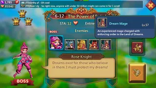 Lords Mobile: Elite 6-12 easy unlocking Rose Knight - Green Heroes only from lvl 51 to 55